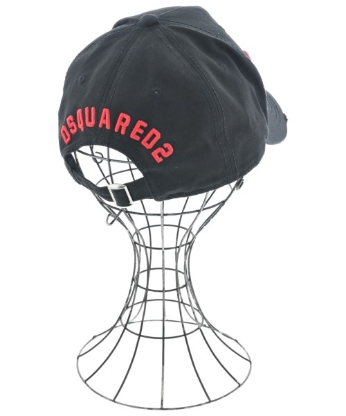 DSQUARED（ディースクエアード）キャップ 黒 サイズ:- メンズ/2200673938145