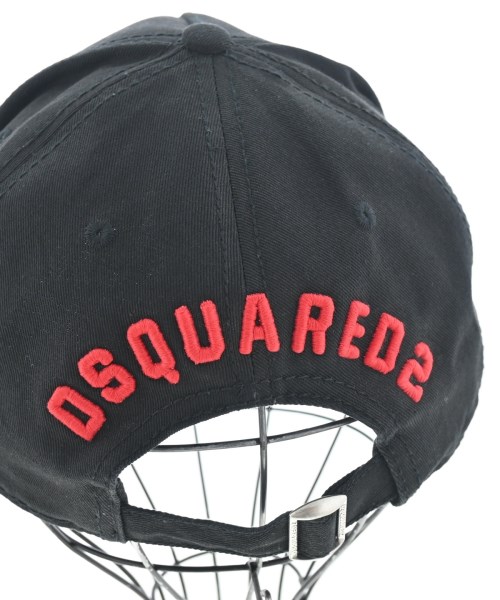 DSQUARED（ディースクエアード）キャップ 黒 サイズ:- メンズ/2200673938145