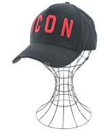 DSQUARED（ディースクエアード）キャップ 黒 サイズ:- メンズ/2200673938145