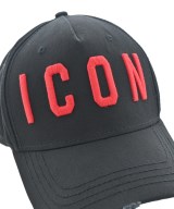 DSQUARED（ディースクエアード）キャップ 黒 サイズ:- メンズ/2200673938145