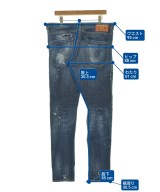 DSQUARED（ディースクエアード）デニムパンツ 青 サイズ:50(XL位) メンズ/2200675073110
