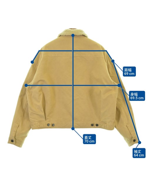 DSQUARED（ディースクエアード）ブルゾン ベージュ サイズ:44(S位) メンズ/2200676428018