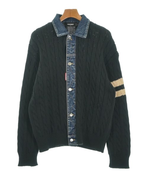 DSQUARED(ディースクエアード)カーディガン 黒 サイズ:L/2200676428025