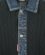 DSQUARED（ディースクエアード）カーディガン 黒 サイズ:L メンズ/2200676428025