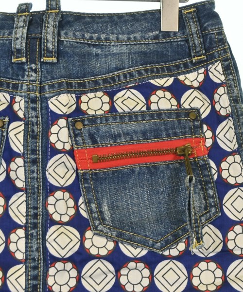 DSQUARED（ディースクエアード）ひざ丈スカート 青 サイズ:38(S位) レディース/2200670577064