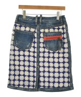 DSQUARED（ディースクエアード）ひざ丈スカート 青 サイズ:38(S位) レディース/2200670577064