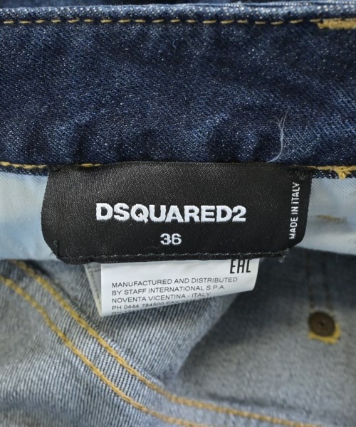 DSQUARED（ディースクエアード）デニムパンツ 紺 サイズ:36(XS位) レディース/2200677397030