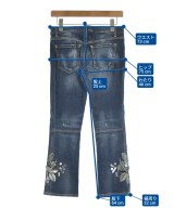 DSQUARED（ディースクエアード）デニムパンツ 紺 サイズ:36(XS位) レディース/2200677397030