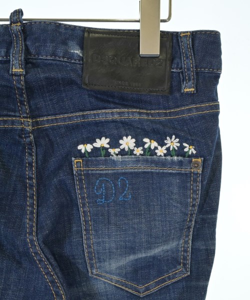 DSQUARED（ディースクエアード）デニムパンツ 紺 サイズ:36(XS位) レディース/2200673883056