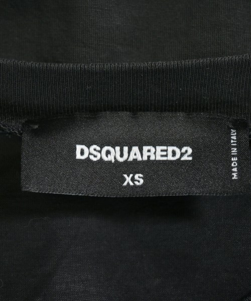 DSQUARED（ディースクエアード）Tシャツ・カットソー 黒 サイズ:XS メンズ/2200677835235