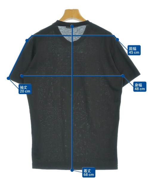 DSQUARED（ディースクエアード）Tシャツ・カットソー 黒 サイズ:XS メンズ/2200677835235