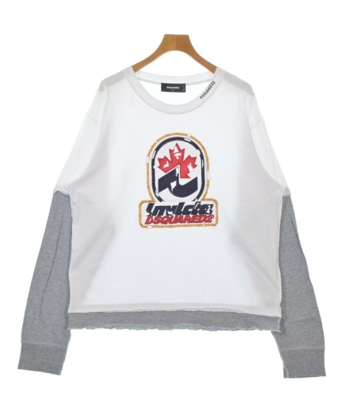 DSQUARED(ディースクエアード)Tシャツ・カットソー 白 サイズ:S/2200678570227
