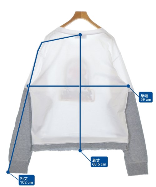 DSQUARED（ディースクエアード）Tシャツ・カットソー 白 サイズ:S メンズ/2200678570227