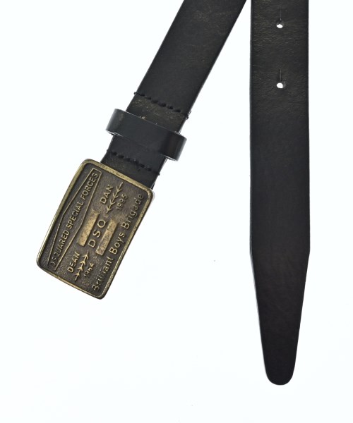 DSQUARED（ディースクエアード）ベルト 黒 サイズ:S メンズ/2200678679036