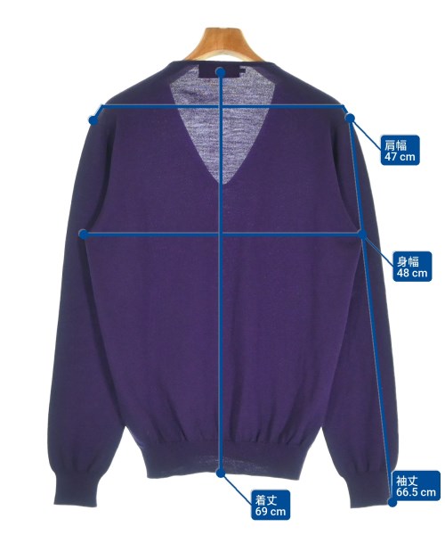 DSQUARED（ディースクエアード）ニット・セーター 紫 サイズ:L メンズ/2200661739075