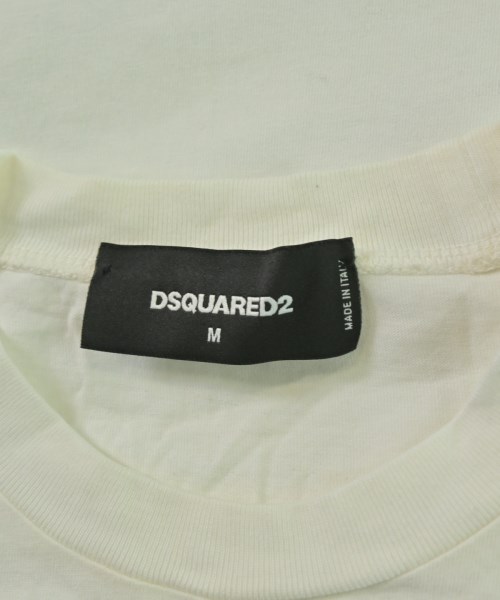 DSQUARED（ディースクエアード）Tシャツ・カットソー 白 サイズ:M メンズ/2200678975107