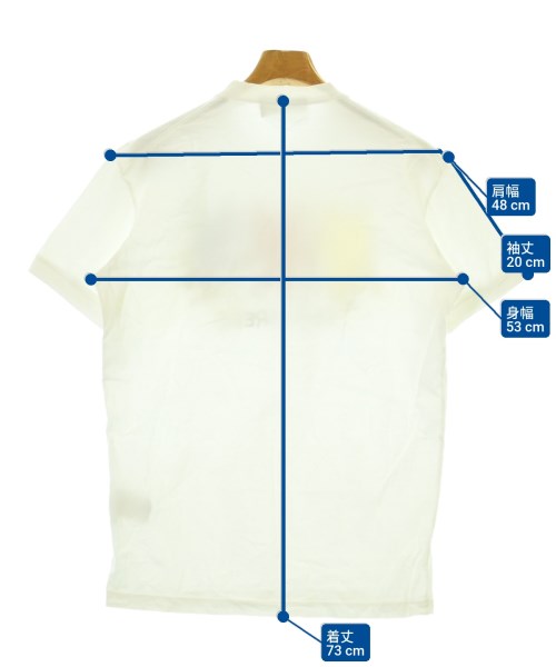 DSQUARED（ディースクエアード）Tシャツ・カットソー 白 サイズ:M メンズ/2200678975107