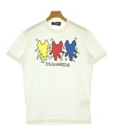 DSQUARED（ディースクエアード）Tシャツ・カットソー 白 サイズ:M メンズ/2200678975107