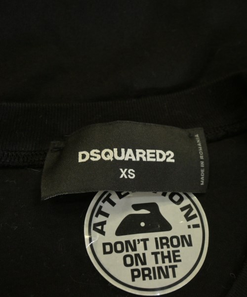 DSQUARED（ディースクエアード）Tシャツ・カットソー 黒 サイズ:XS メンズ/2200679818083