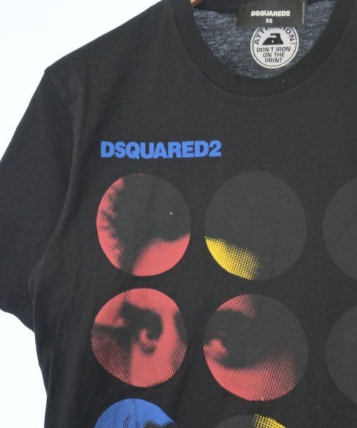 DSQUARED（ディースクエアード）Tシャツ・カットソー 黒 サイズ:XS メンズ/2200679818083