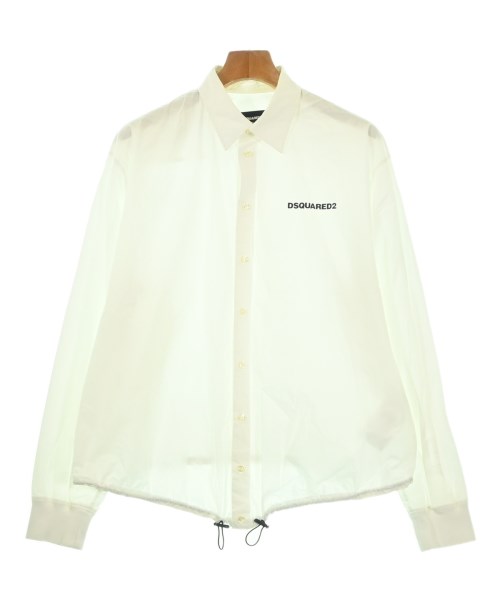 DSQUARED(ディースクエアード)カジュアルシャツ 白 サイズ:46(M位)/2200680826022