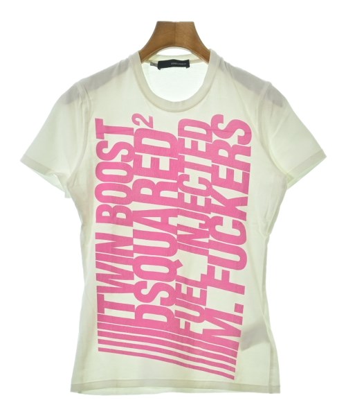 DSQUARED(ディースクエアード)Tシャツ・カットソー 白 サイズ:XS/2200681001015