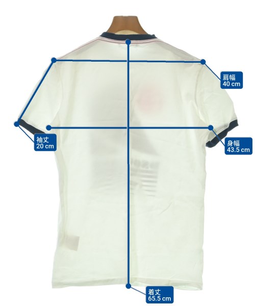 DSQUARED（ディースクエアード）Tシャツ・カットソー 白 サイズ:S メンズ/2200680600233