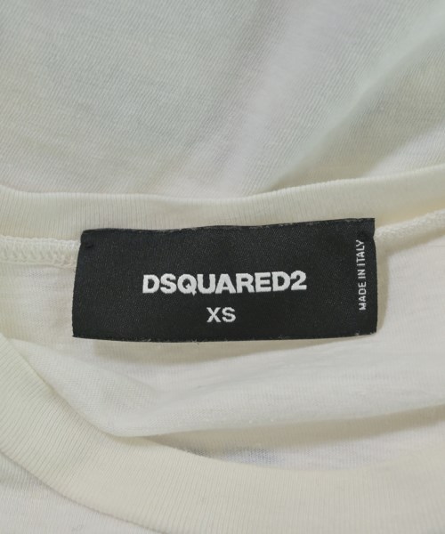 DSQUARED（ディースクエアード）Tシャツ・カットソー 白 サイズ:XS レディース/2200681103078