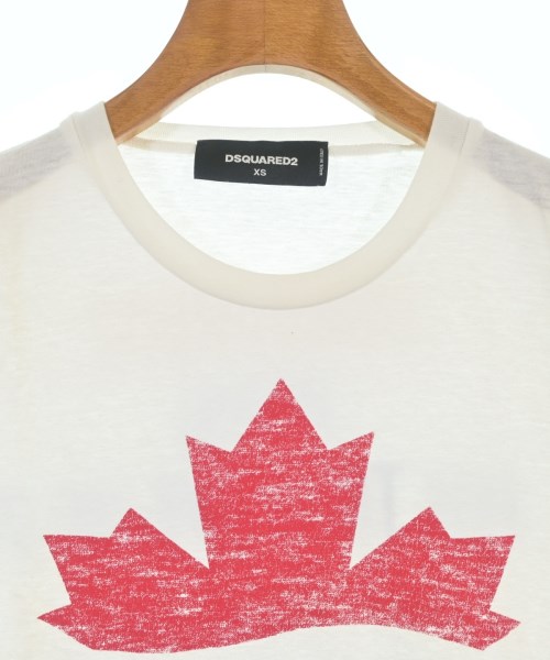 DSQUARED（ディースクエアード）Tシャツ・カットソー 白 サイズ:XS レディース/2200681103078