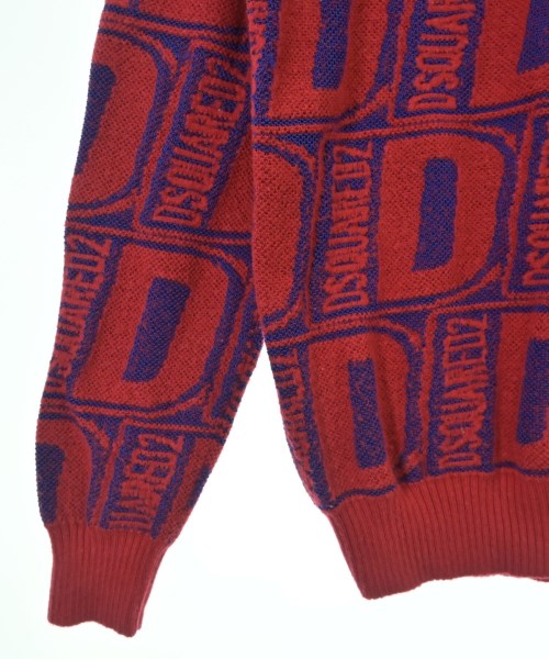 DSQUARED（ディースクエアード）ニット・セーター 赤 サイズ:M メンズ/2200681457027