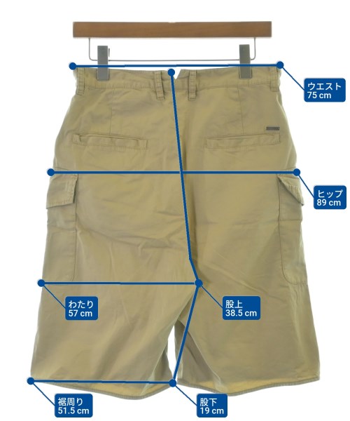 DSQUARED（ディースクエアード）ショートパンツ ベージュ サイズ:36(XS位) レディース/2200677029092