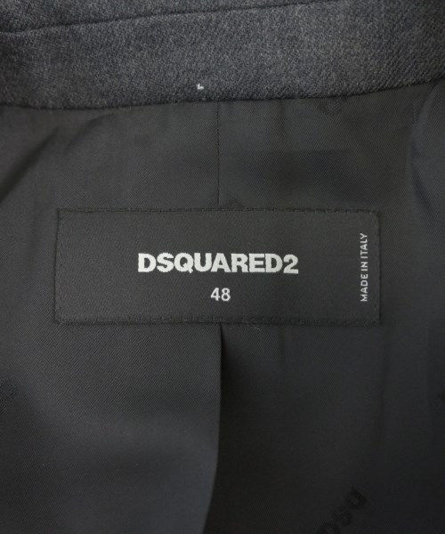 DSQUARED（ディースクエアード）カジュアルジャケット グレー サイズ:48(L位) メンズ/2200681748149