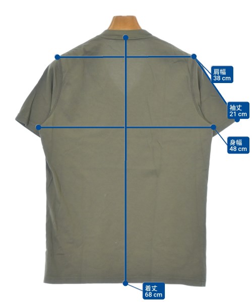 DSQUARED（ディースクエアード）Tシャツ・カットソー カーキ サイズ:S メンズ/2200695352073