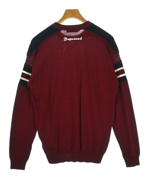 DSQUARED（ディースクエアード）ニット・セーター 赤 サイズ:M メンズ/2200693519874