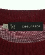 DSQUARED（ディースクエアード）ニット・セーター 赤 サイズ:M メンズ/2200693519874