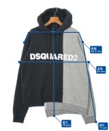 DSQUARED（ディースクエアード）パーカー 黒 サイズ:M メンズ/2200694352463
