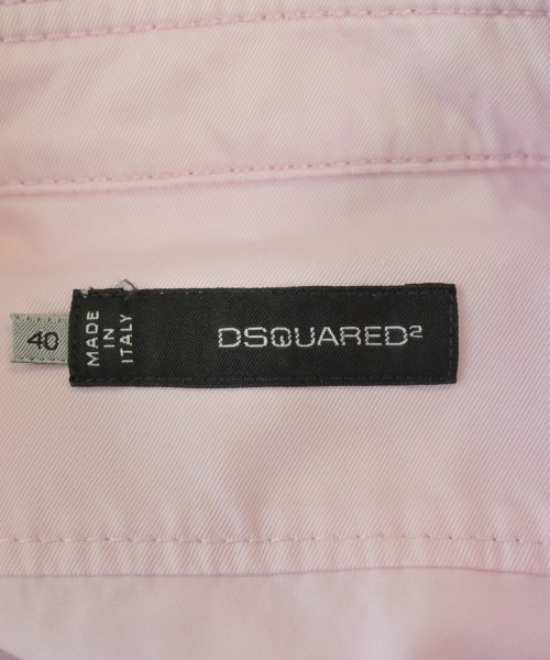 DSQUARED（ディースクエアード）カジュアルシャツ ピンク サイズ:40(M位) メンズ/2200697188014