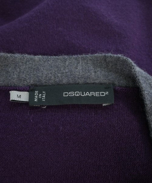 DSQUARED（ディースクエアード）カーディガン 紺 サイズ:M メンズ/2200695937843