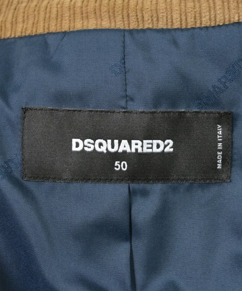 DSQUARED（ディースクエアード）カジュアルジャケット 茶 サイズ:50(XL位) メンズ/2200698406049