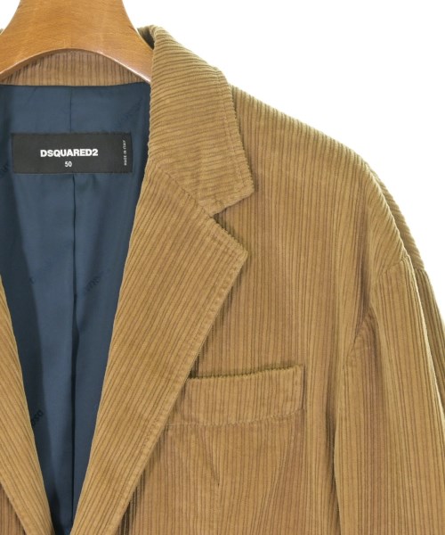 DSQUARED（ディースクエアード）カジュアルジャケット 茶 サイズ:50(XL位) メンズ/2200698406049