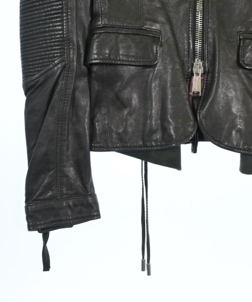 DSQUARED（ディースクエアード）ライダース 黒 サイズ:-(S位) レディース/2200695841089