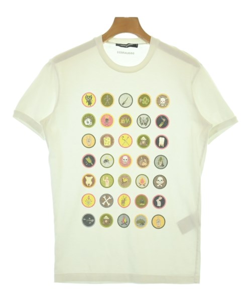 DSQUARED(ディースクエアード)Tシャツ・カットソー 白 サイズ:S/2200698916081