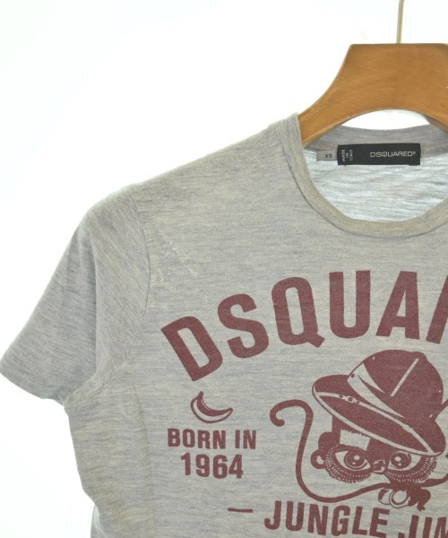 DSQUARED（ディースクエアード）Tシャツ・カットソー グレー サイズ:XS メンズ/2200698916098