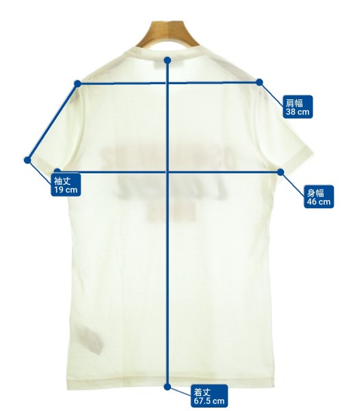 DSQUARED（ディースクエアード）Tシャツ・カットソー 白 サイズ:S メンズ/2200698934603