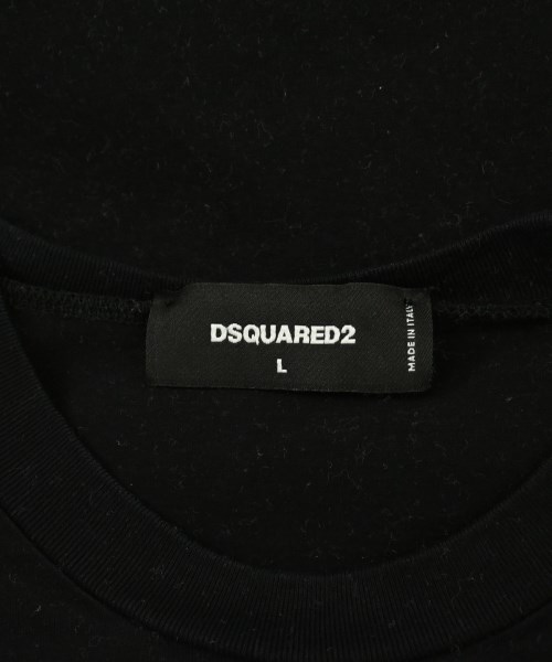 DSQUARED（ディースクエアード）Tシャツ・カットソー 黒 サイズ:L メンズ/2200694372225
