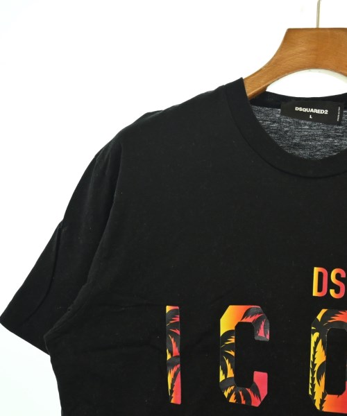 DSQUARED（ディースクエアード）Tシャツ・カットソー 黒 サイズ:L メンズ/2200694372225