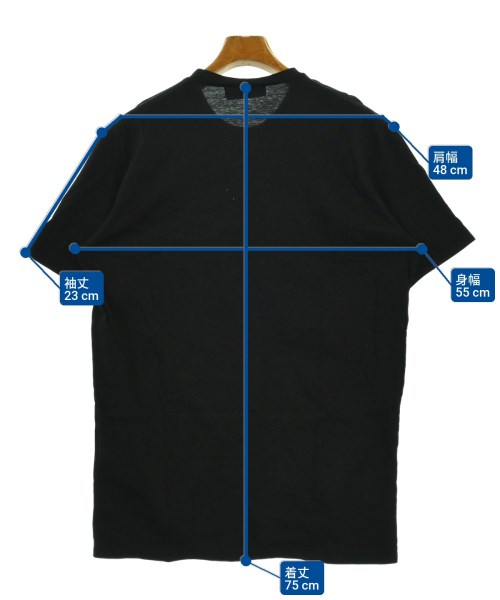 DSQUARED（ディースクエアード）Tシャツ・カットソー 黒 サイズ:L メンズ/2200694372225