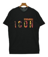 DSQUARED（ディースクエアード）Tシャツ・カットソー 黒 サイズ:L メンズ/2200694372225