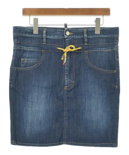 DSQUARED(ディースクエアード)ミニスカート 紺 サイズ:36(XS位)/2200699103169