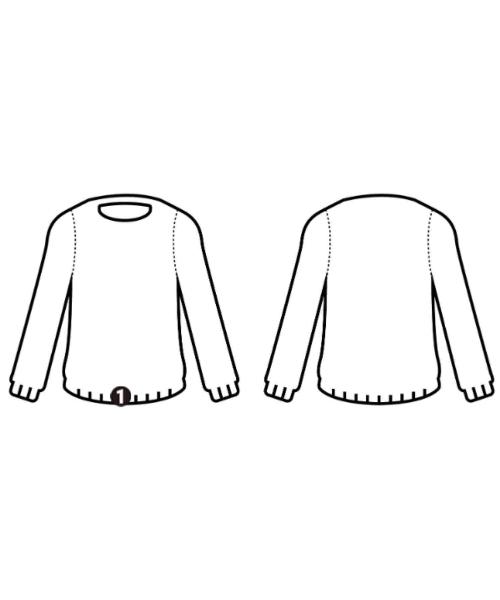 DSQUARED（ディースクエアード）ニット・セーター 白 サイズ:XS レディース/2200694774845
